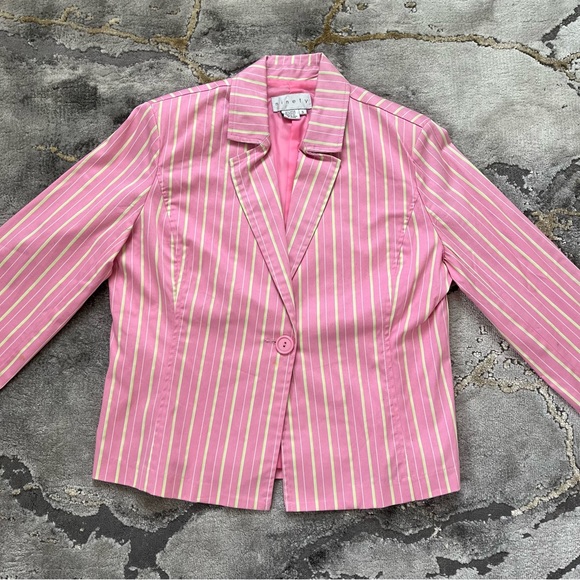 Jackets & Coats Vintage Barbiepink Office Blazer With